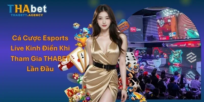 Cá Cược Esports Live Kinh Điển Khi Tham Gia THABET Lần Đầu