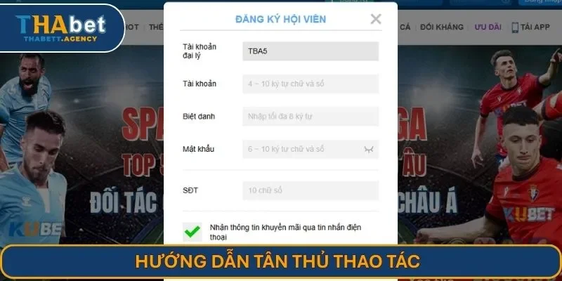 Hướng dẫn tân thủ thao tác